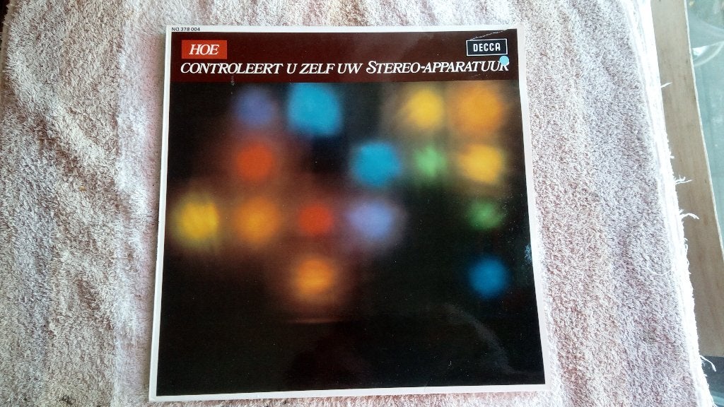 Hi-Fi Test L-P om uw Stereo apparatuur te testen Nieuwstaat., LP, Overige genres, Ophalen of Verzenden, Zo goed als nieuw