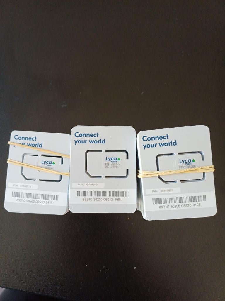 Lyca Mobile Simkaarten 140st, Ophalen of Verzenden, Nieuw, Overige providers, Simkaart