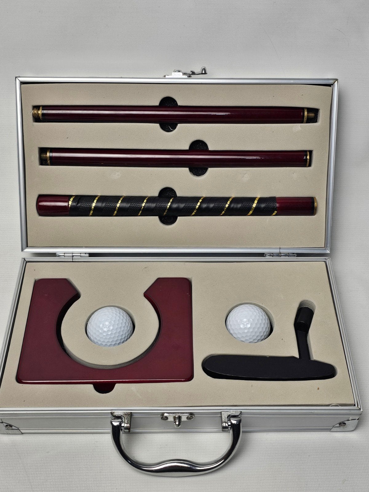 # Kantoor golfset in kofferNo 2, Sport en Fitness, Ophalen of Verzenden, Set