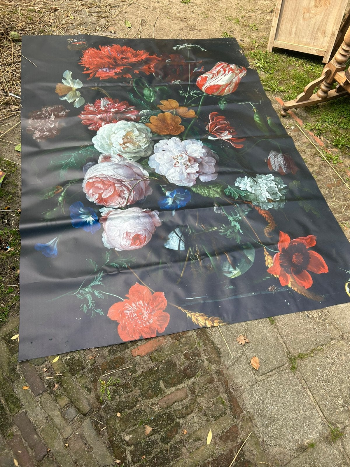 Grote doek, Ophalen, Zo goed als nieuw