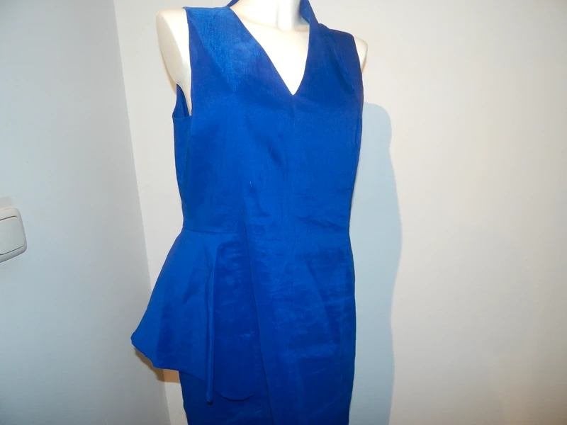 Sarah Pacini kobalt vorstelijk blauwe jurk mooi model 4/42, Kleding | Dames, Sarah Pacini, Maat 42/44 (L), Zo goed als nieuw, Knielengte