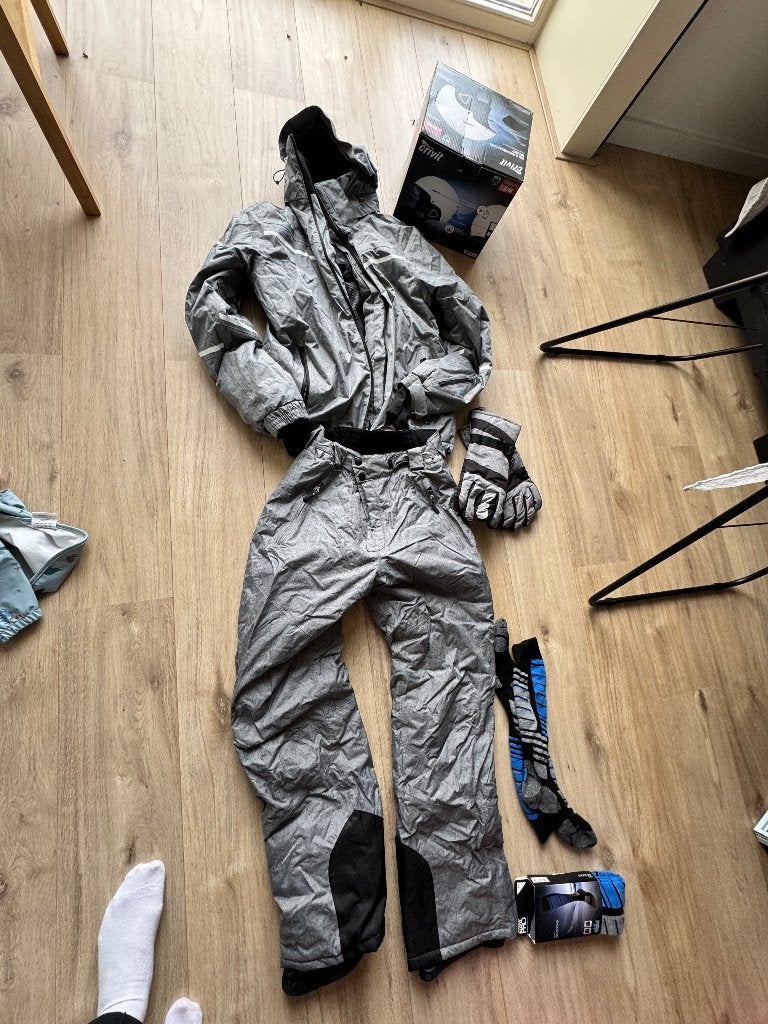 Ski pak, helm en bril, Maat 48/50 (M), Nieuw, Ophalen of Verzenden, Crivit