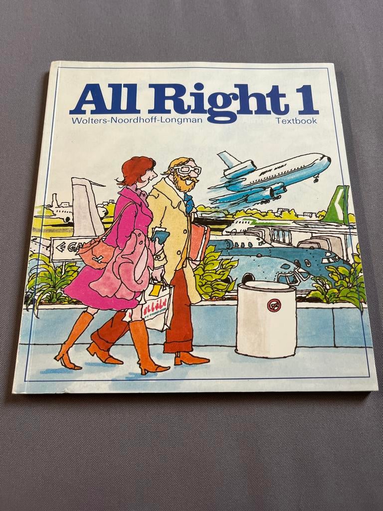 All Right 1 Textbook - Engels voor volwassenen, Ophalen of Verzenden, Alpha, Gelezen, Overige niveaus