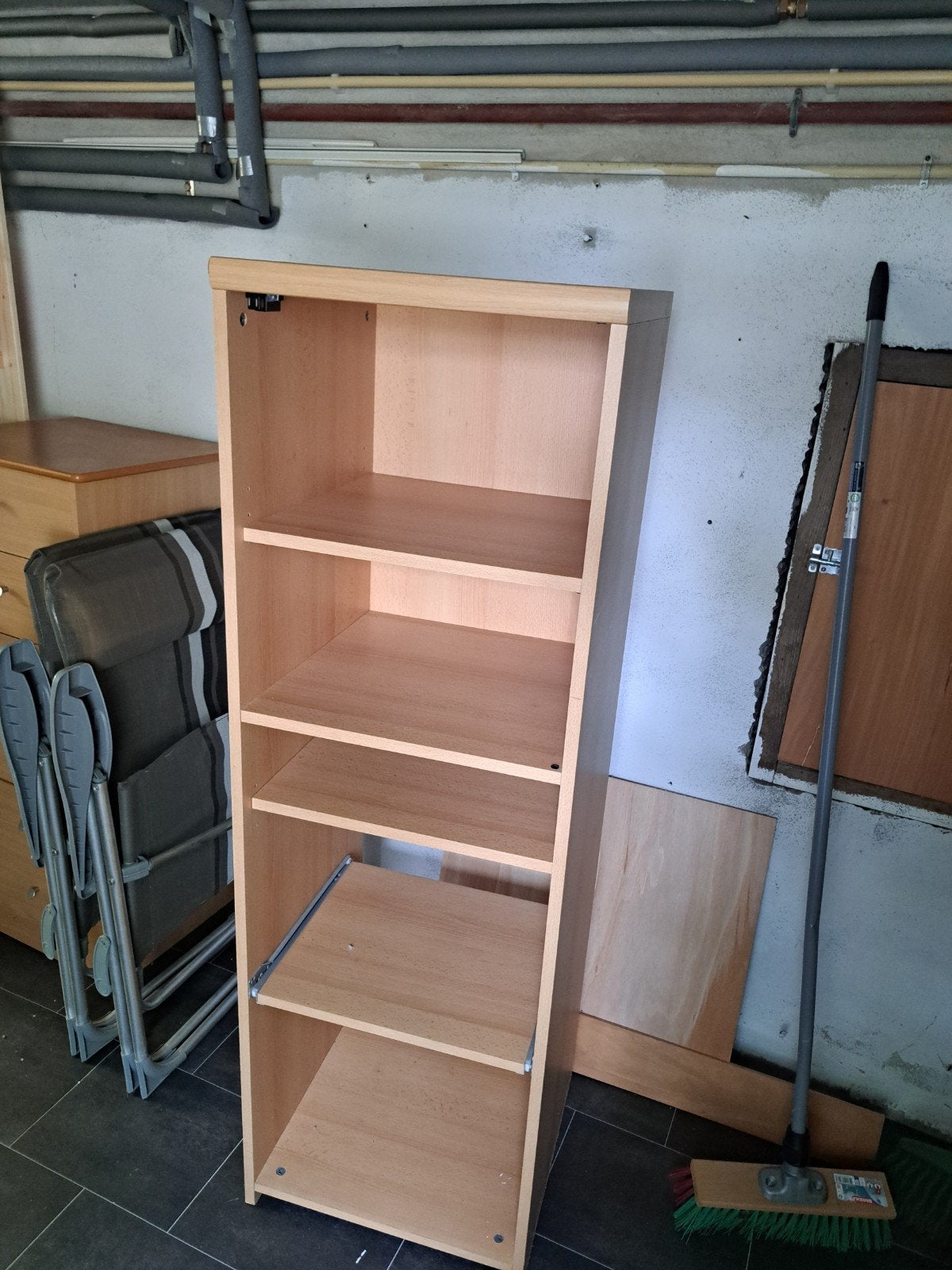 Kastje met uittrekbare plank - 142x45,5x43 cm, Ophalen, Met plank(en), Minder dan 50 cm, Gebruikt