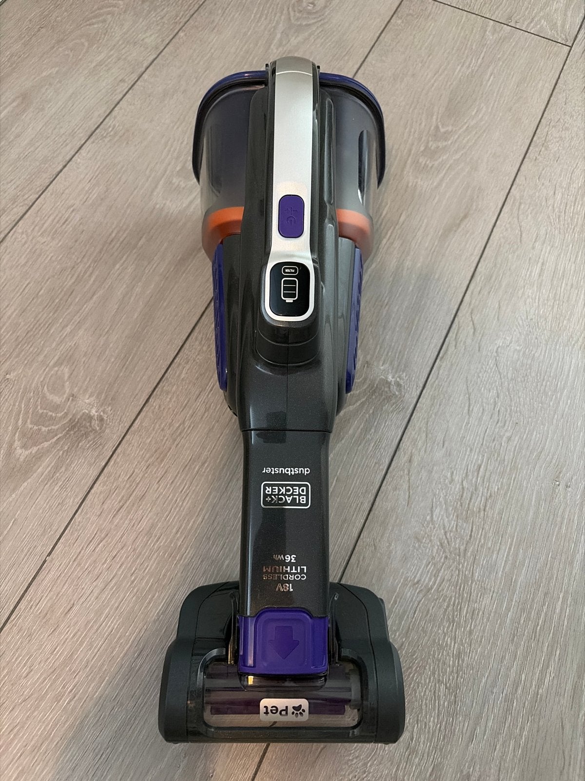Black+Decker Dustbuster 18V Kruimeldief - Zo goed als nieuw, Overige merken, -, Kruimeldief, -