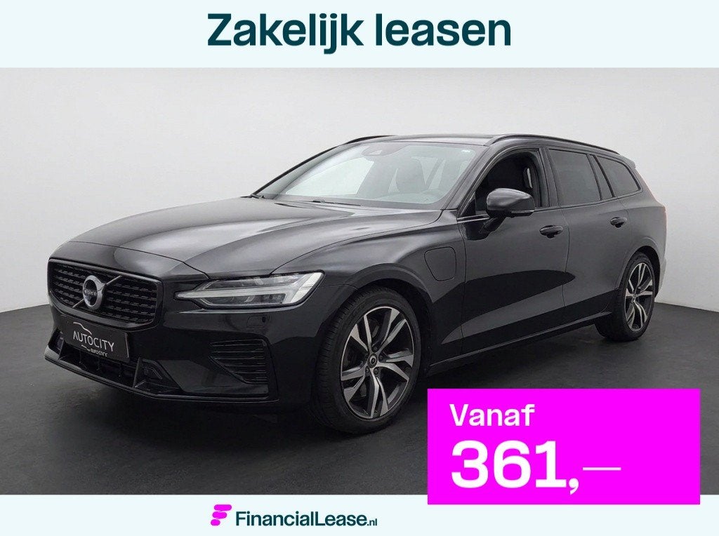 Volvo V60 T6 Recharge R-Design AWD 340PK | Pano | Harman Kar, Lane Keeping Assist, Gebruikt, Euro 6, 4 cilinders
