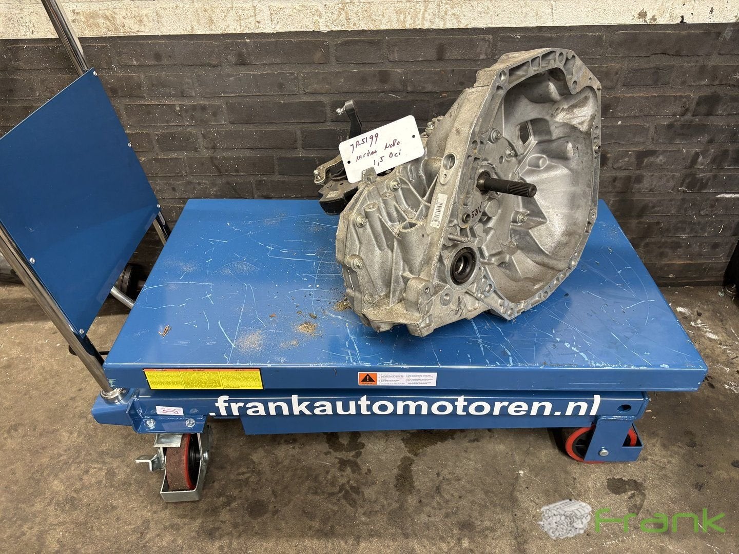 versnellingsbak code jr5364 t.a.v. citan 1.5 dci kangoo code, Auto-onderdelen, Ophalen, Gebruikt, -, -