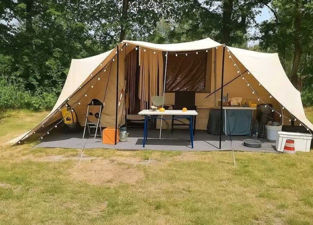 GEZOCHT: Holtkamper vouwwagen voor 5/6 personen, Ophalen of Verzenden