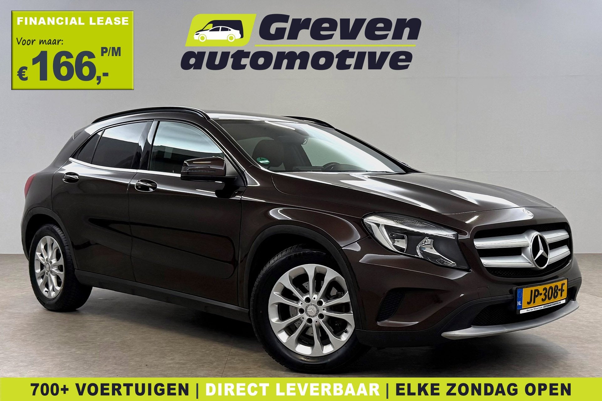 Mercedes-Benz GLA 180 | Airco | Camera | Cruise | Navigatie, Gebruikt, Euro 6, 122 pk, 1335 kg
