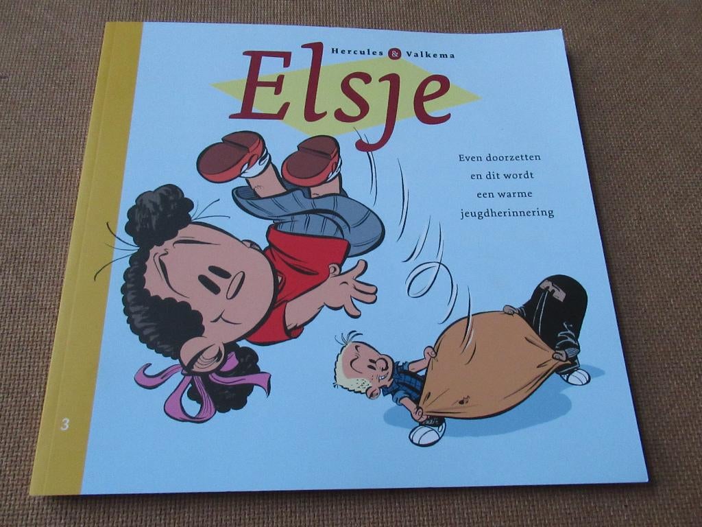 Elsje Even doorzetten en dit wordt eenwarme jeugdherinnering, Verzenden, Eén stripboek, Zo goed als nieuw, Hercules & Valkema