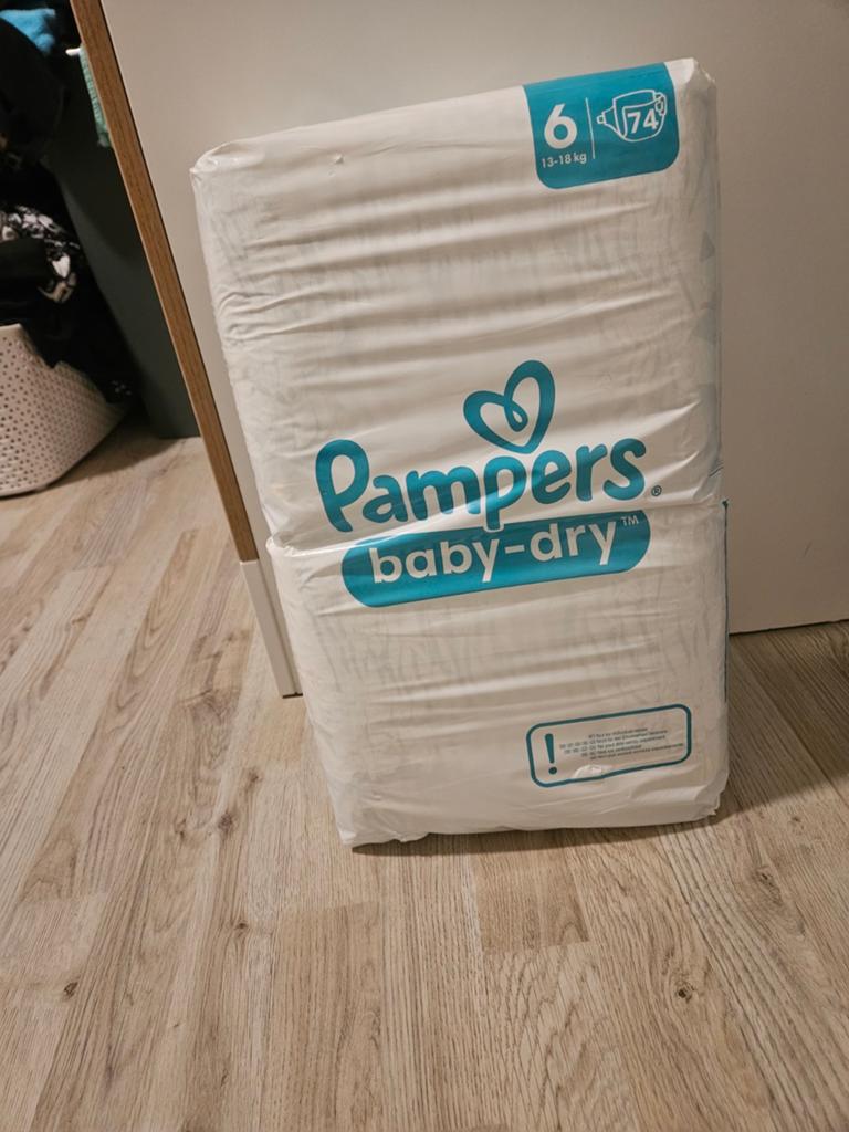 Pampers baby dry maat 6 nieuw, Ophalen of Verzenden, Nieuw