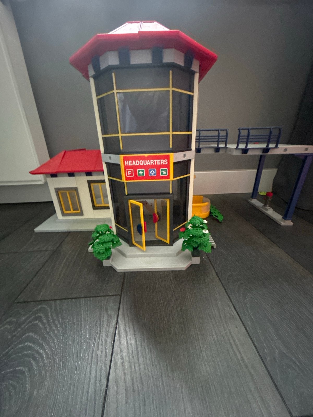 Playmobil Hoofdkwartier 3175 met extra's, Ophalen of Verzenden, Gebruikt, Complete set