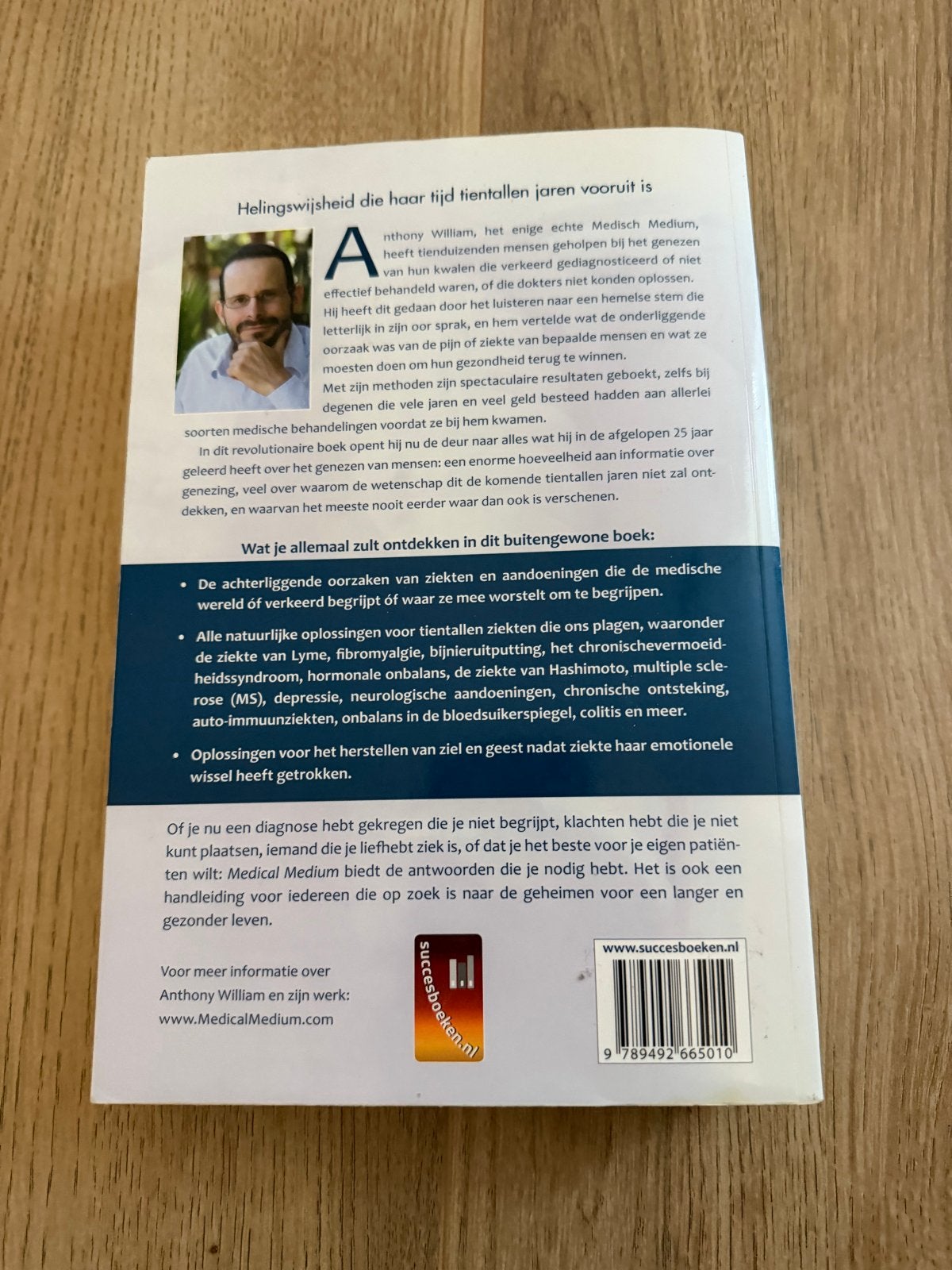 Medical Medium - Anthony William - Nederlandse editie, Ophalen of Verzenden, Gelezen, Gezondheid en Conditie