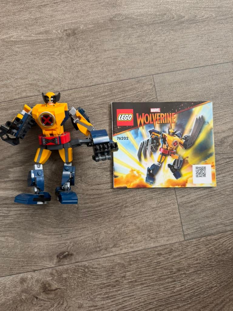 Lego Marvel Wolverine 76202, Marvel, Lego, Ophalen of Verzenden, Complete set