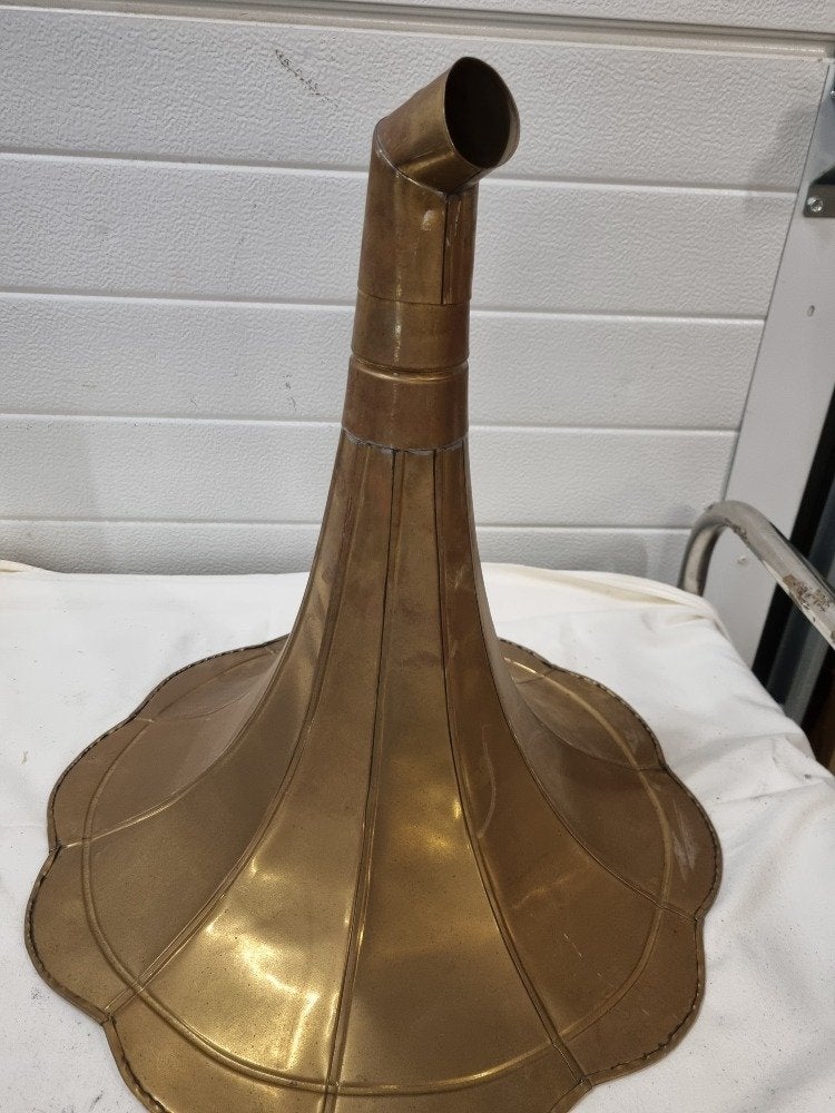 grammofoon hoorn messing vintage, Ophalen of Verzenden, 'T Olde Gre-j, Info@toldegrej.nl, Endepoelstraat 20f Didam
