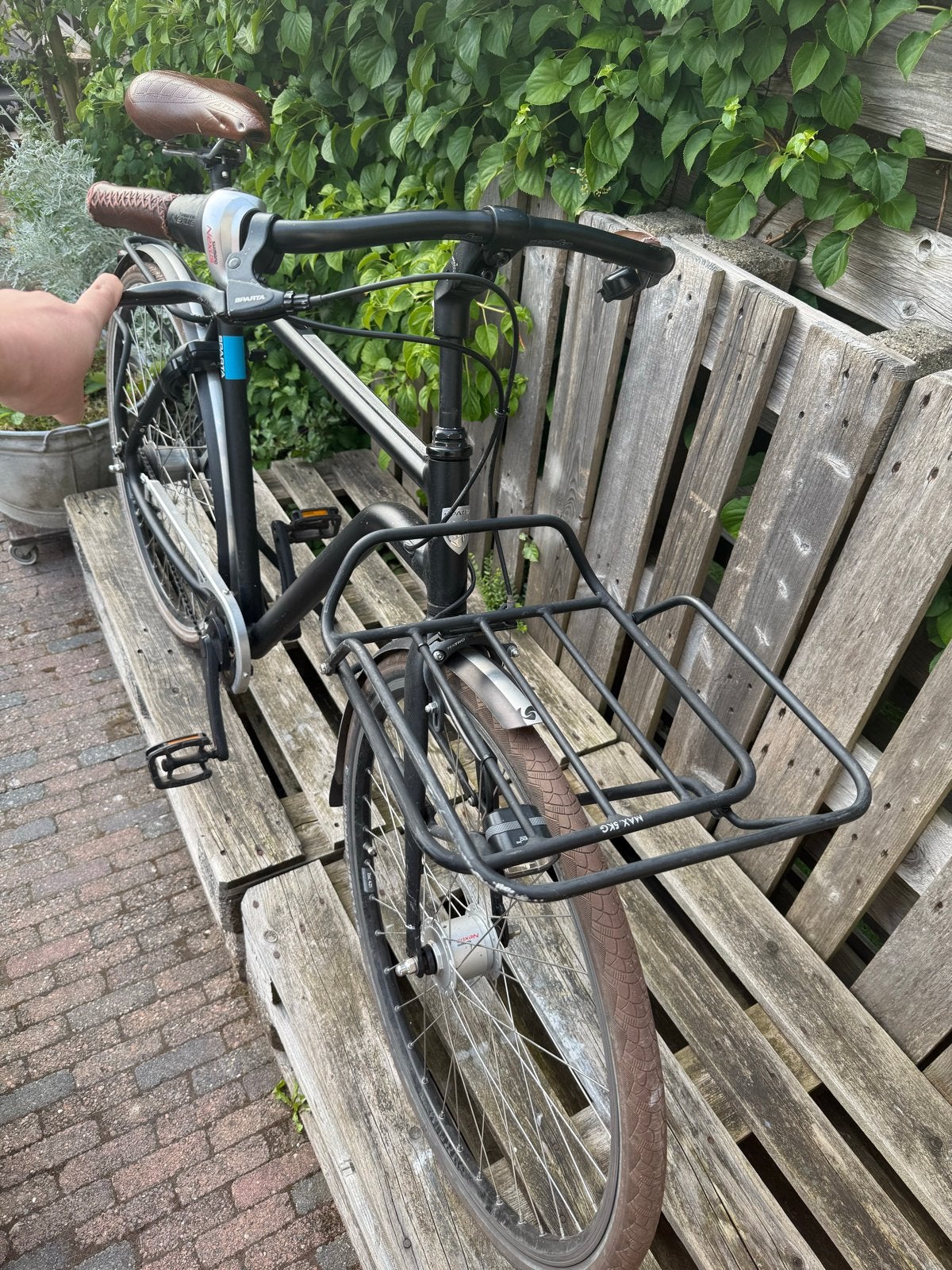 Sparta Vedette ICD 7V Stadsfiets - Zwart Mat (Maat 57), Fietsen en Brommers, 57 tot 61 cm, Ophalen, Gebruikt, Sparta