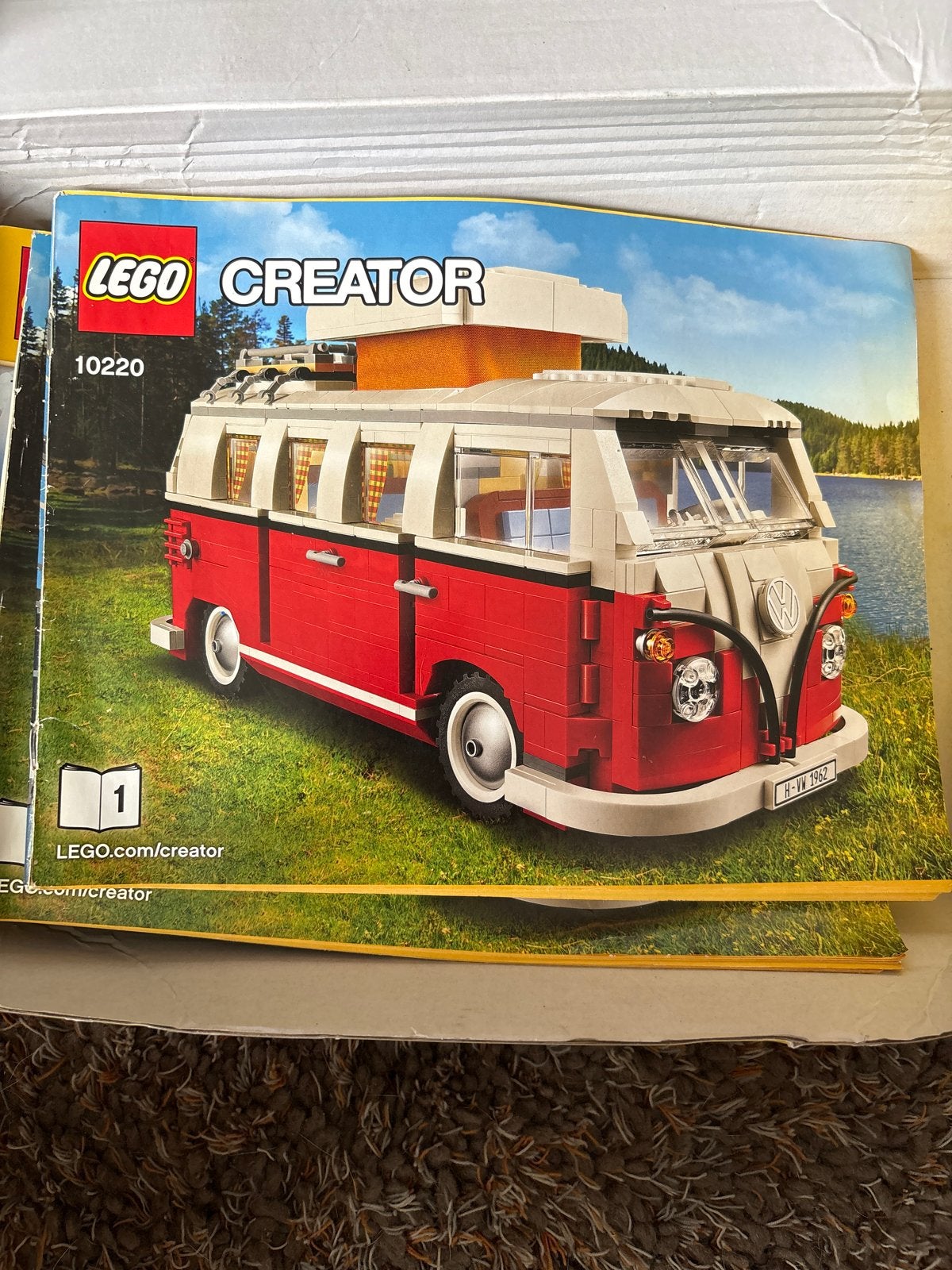 LEGO Creator Expert Volkswagen T1 Camperbus (10220), Ophalen, Gebruikt, Overige merken