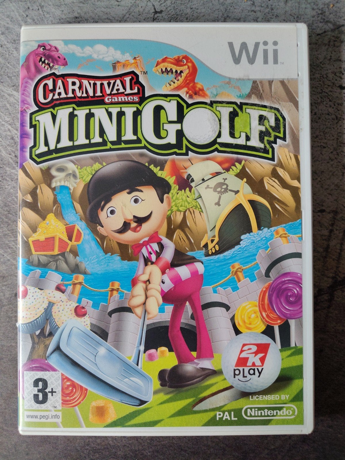 Carnival Games: MiniGolf - Wii - CIB, Gebruikt, Ophalen of Verzenden, Sport, 3 spelers of meer