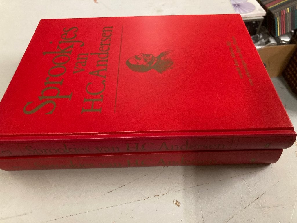 T.K. twee sprookjesboeken van H.C. Andersen, Boeken, Ophalen of Verzenden, Gelezen, Hans Christian Andersen, Sprookjes