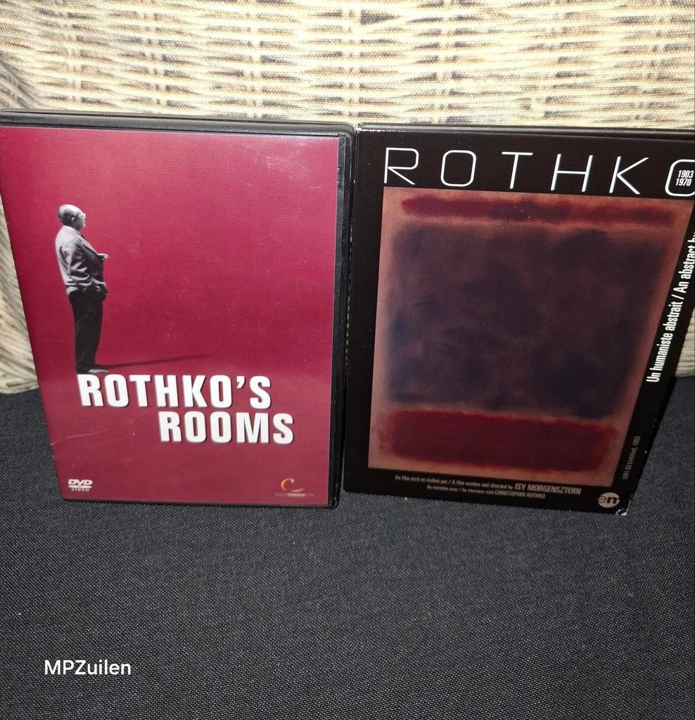 Rothko  .. 2 DVD, Ophalen of Verzenden, Zo goed als nieuw, Kunst of Cultuur