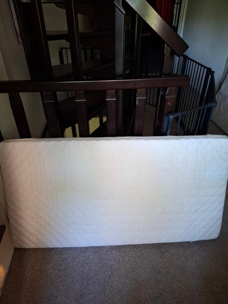 Ikea kindermatras 120x60 cm - gratis af te halen, Ophalen, Gebruikt, 70 cm of minder, 190 cm of minder