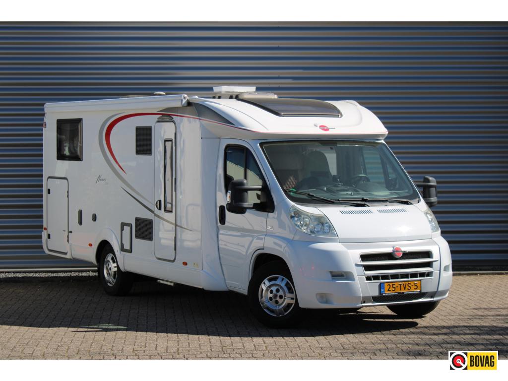 Bürstner Nexxo T728 Lengtebedden Levelsysteem Heavy, Caravans en Kamperen, Ringverwarming, Fiat, Tot en met 2, 7 tot 8 meter