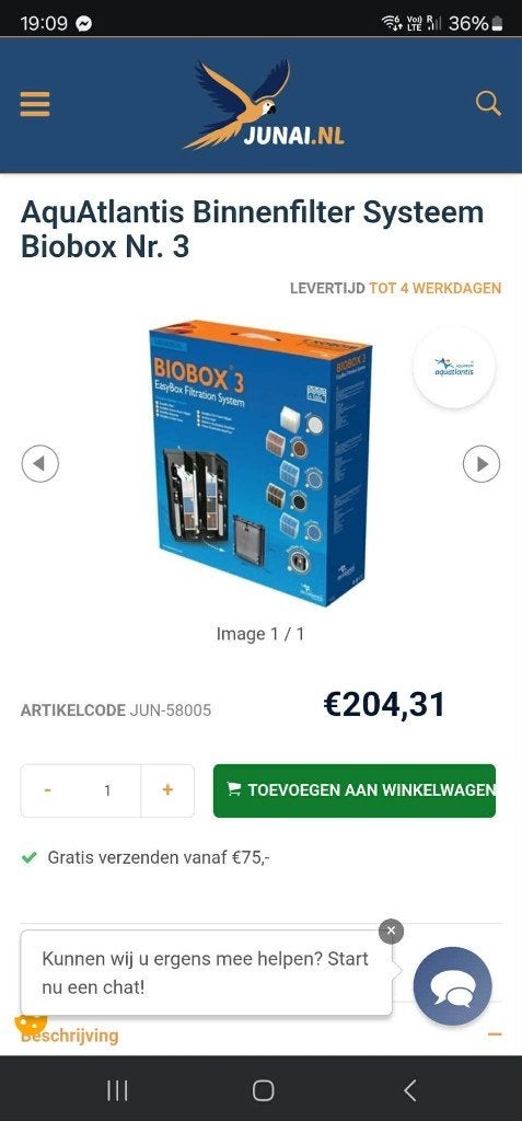 Aqua­riumfilter BioBox 3, Dieren en Toebehoren, Ophalen