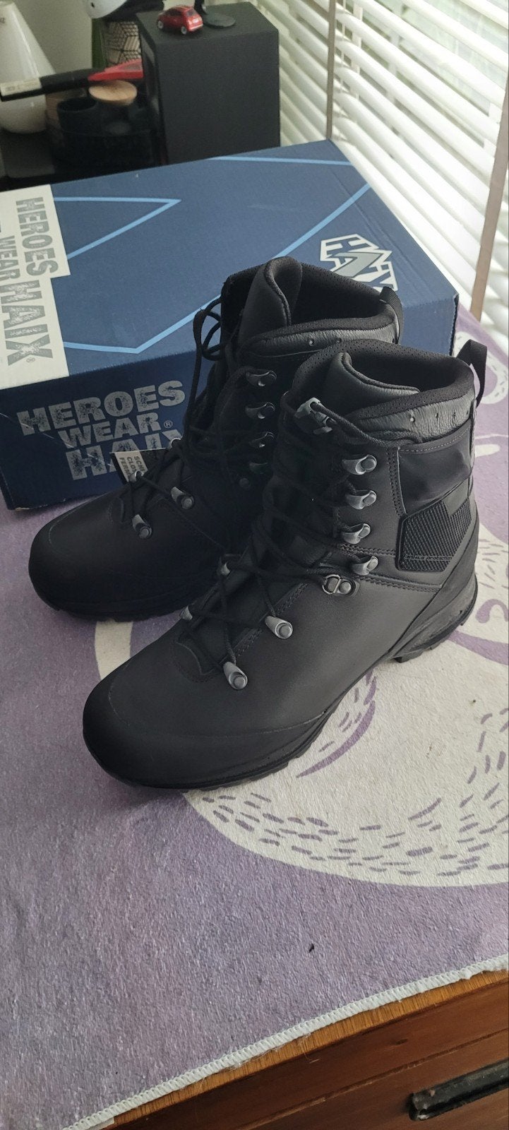 Nieuwe HAIX Black Eagle Athletic 2.0 V T High/Side Zip, HAIX, Zwart, Boots, Nieuw