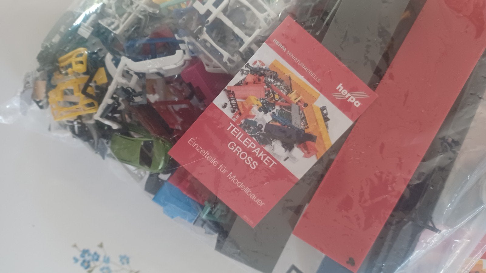 teile paket herpa bastelbeutel teilepaket, Ophalen of Verzenden, Bus of Vrachtwagen, Herpa
