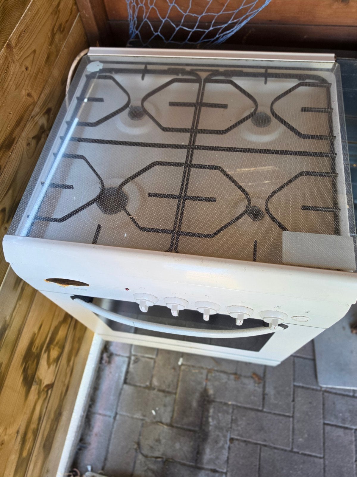 Bosch gasfornuis met oven (4-pits), Ophalen of Verzenden