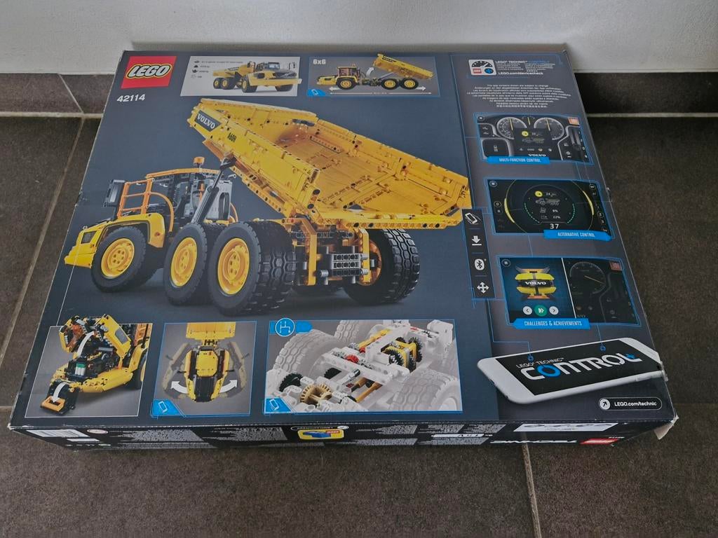 Lego Technic Volvo 6x6 Gelede Kiepwagen (42114), Kinderen en Baby's, Speelgoed | Duplo en Lego, Compleet, Lego, Ophalen of Verzenden