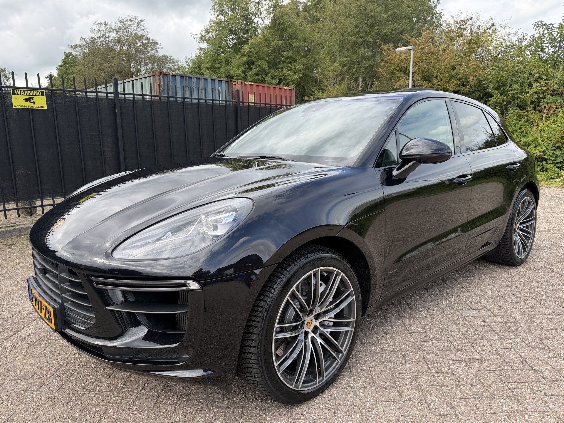 Porsche Macan 2.9 Turbo 441 PK PDK Sprtleer/ACC/Bose/Pano/Sp, Auto's, Automaat, Gebruikt, Adaptive Cruise Control, Zwart