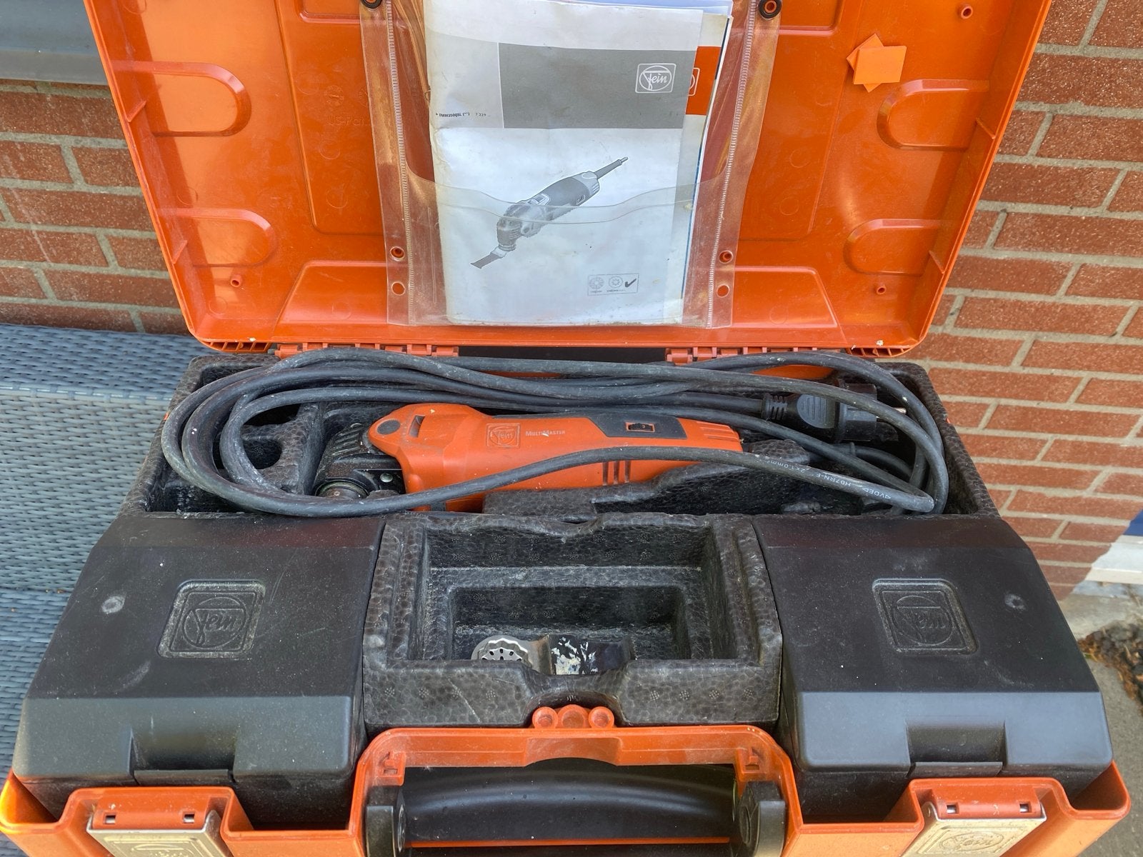 Fein Multimaster FMM 350 QSL in koffer, Ophalen, Gebruikt, Multitool
