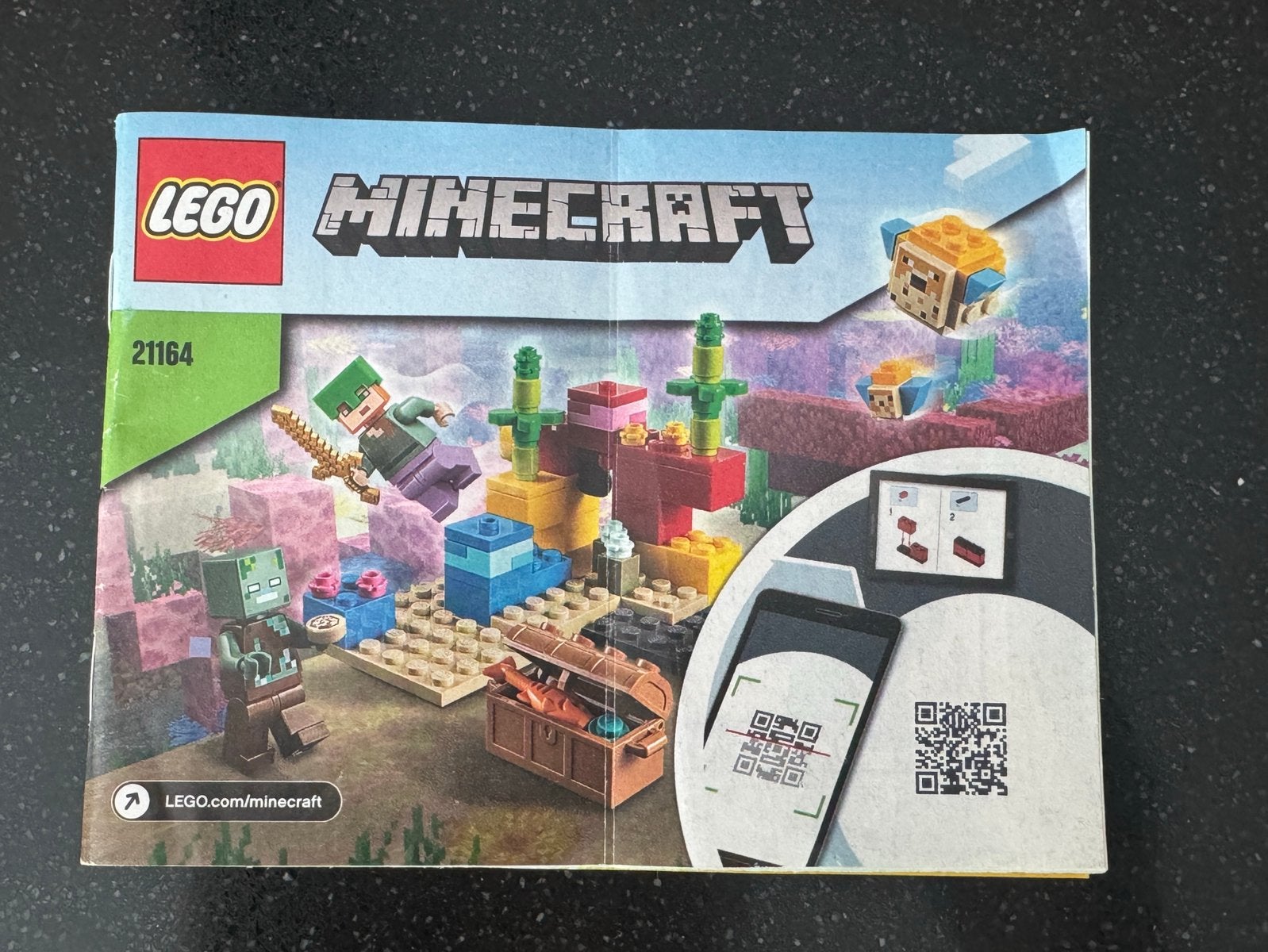 Lego minecraft 21164, Ophalen, Zo goed als nieuw