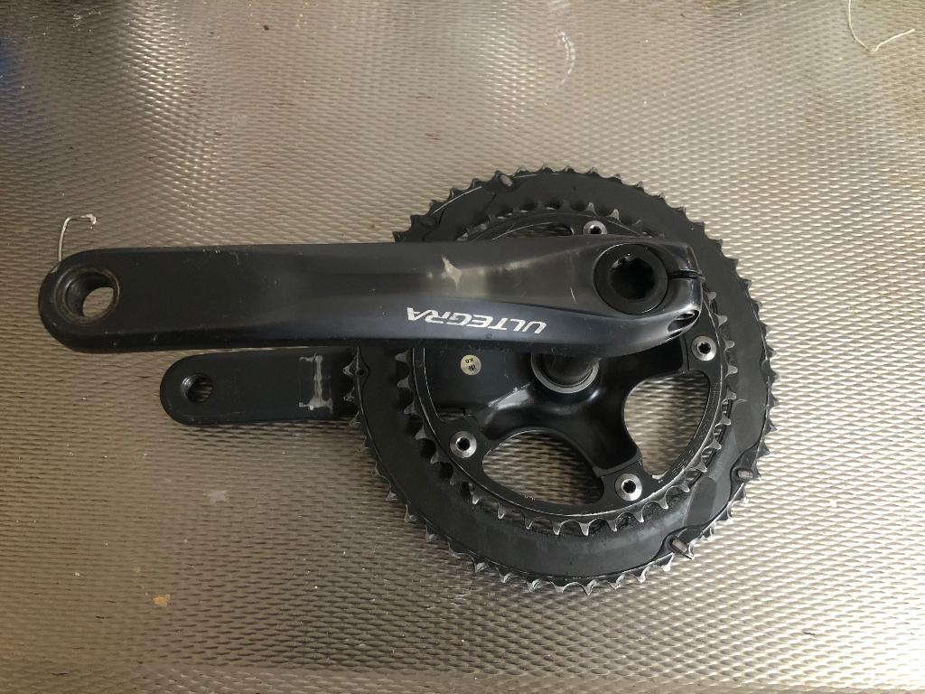 Shimano Ultegra 6700/6703 10 speed crankset, Gebruikt, Shimano, Racefiets, Ophalen