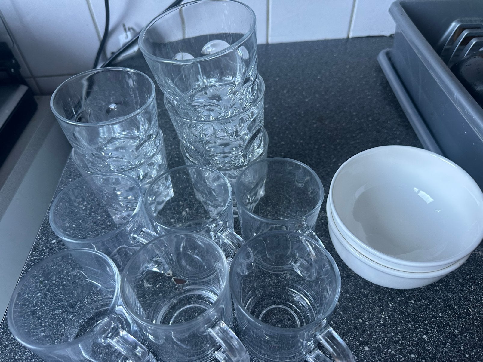 Gratis servies, Verzamelen, Glas en Borrelglaasjes, Ophalen, Zo goed als nieuw