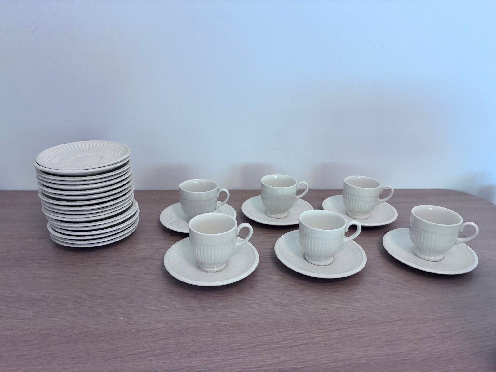 Wedgwood Edme servies onderdelen, Huis en Inrichting, Keuken | Servies, Ophalen of Verzenden, Gebruikt, Aardewerk, Compleet servies