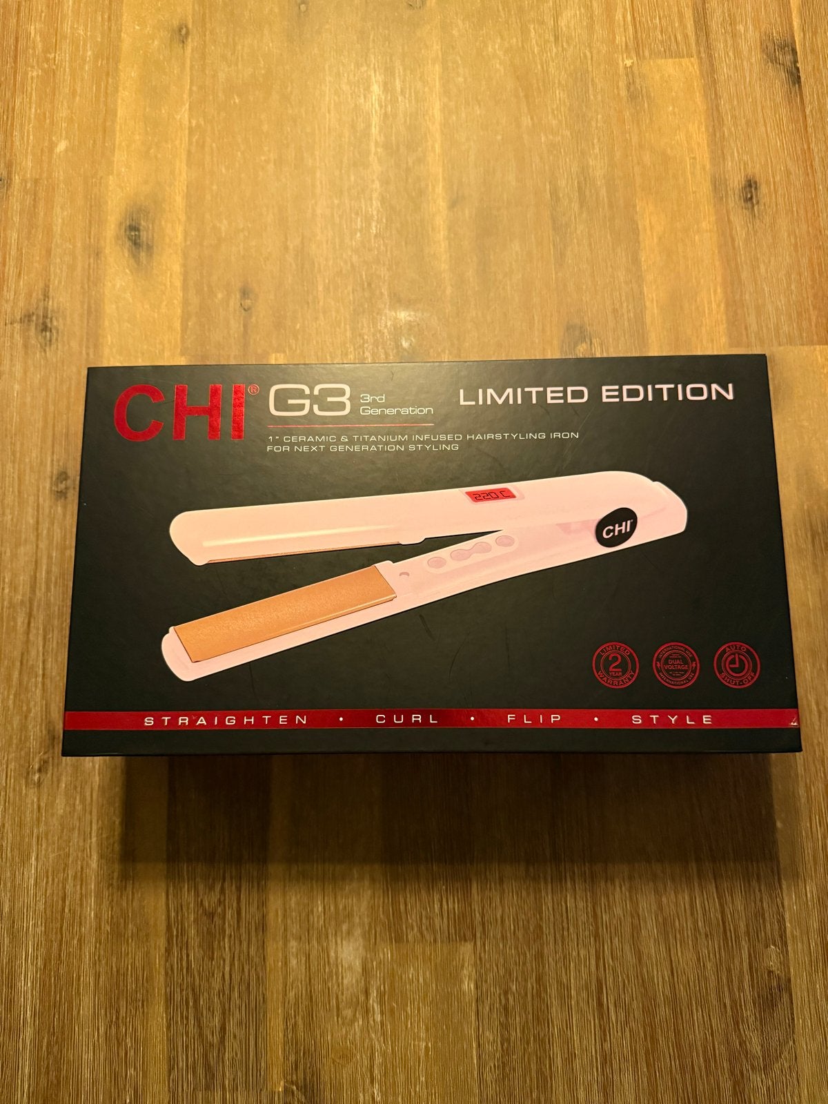 CHI G3 Limited Edition Stijltang - Roze, Verzenden, Zo goed als nieuw, Haarverzorging