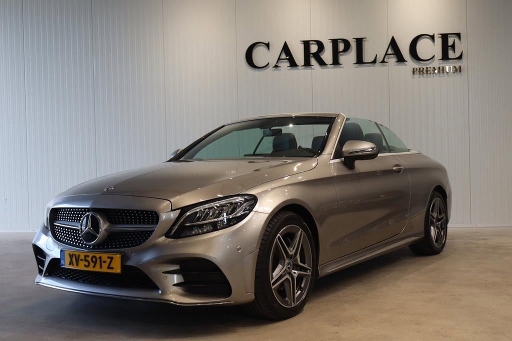 Mercedes-Benz C-klasse Cabrio AMG line-Aircap-Airscraf-Burme, 1800 kg, Cabriolet, Bedrijf, 84 €/maand