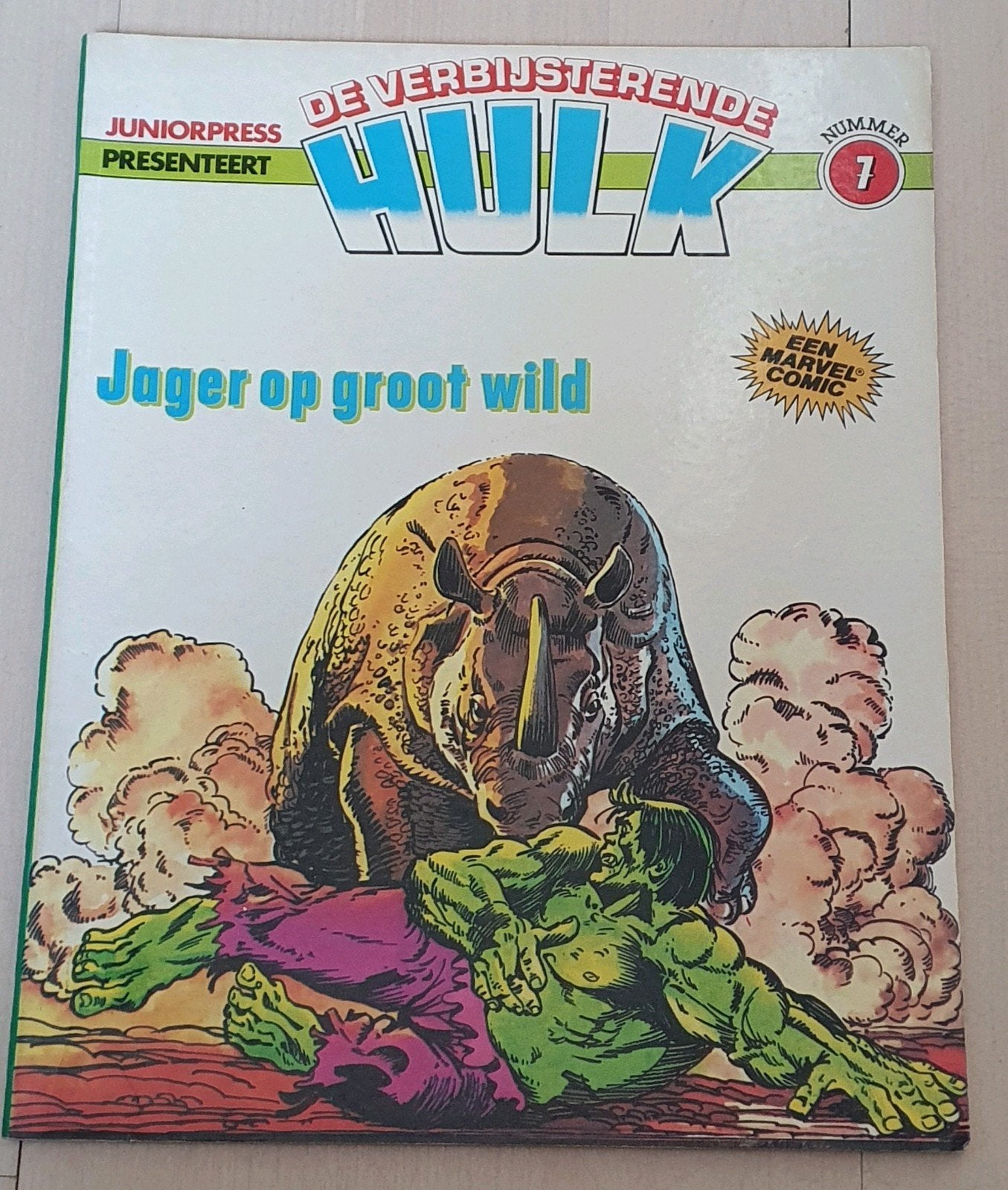 De Verbazingwekkende Hulk - Jager op groot wild (Nr. 1), Eén stripboek, Ophalen of Verzenden, Gelezen
