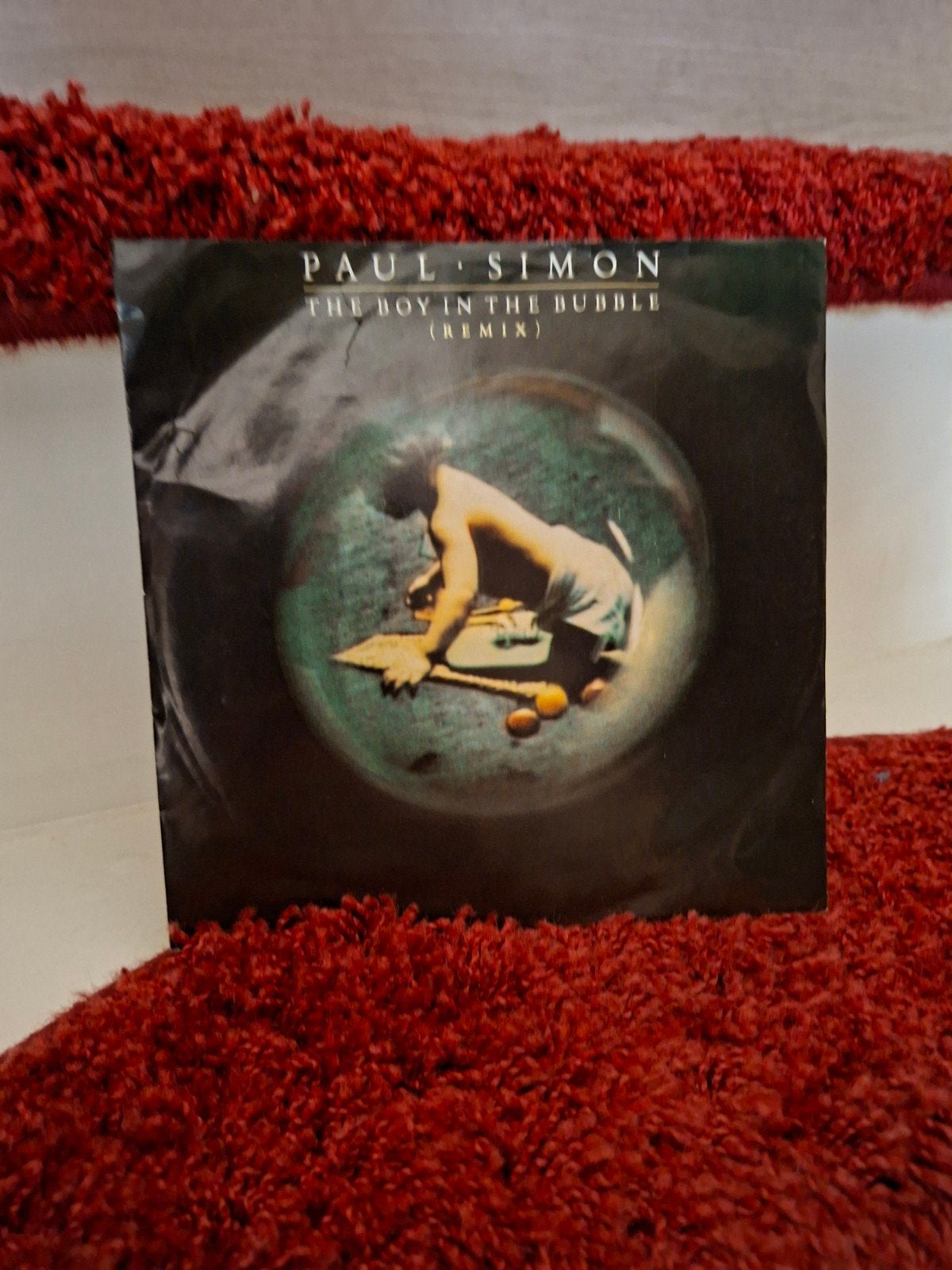 Paul Simon - The Boy In The Bubble (Remix) 7 inch single, Ophalen, Gebruikt, Pop, 7 inch
