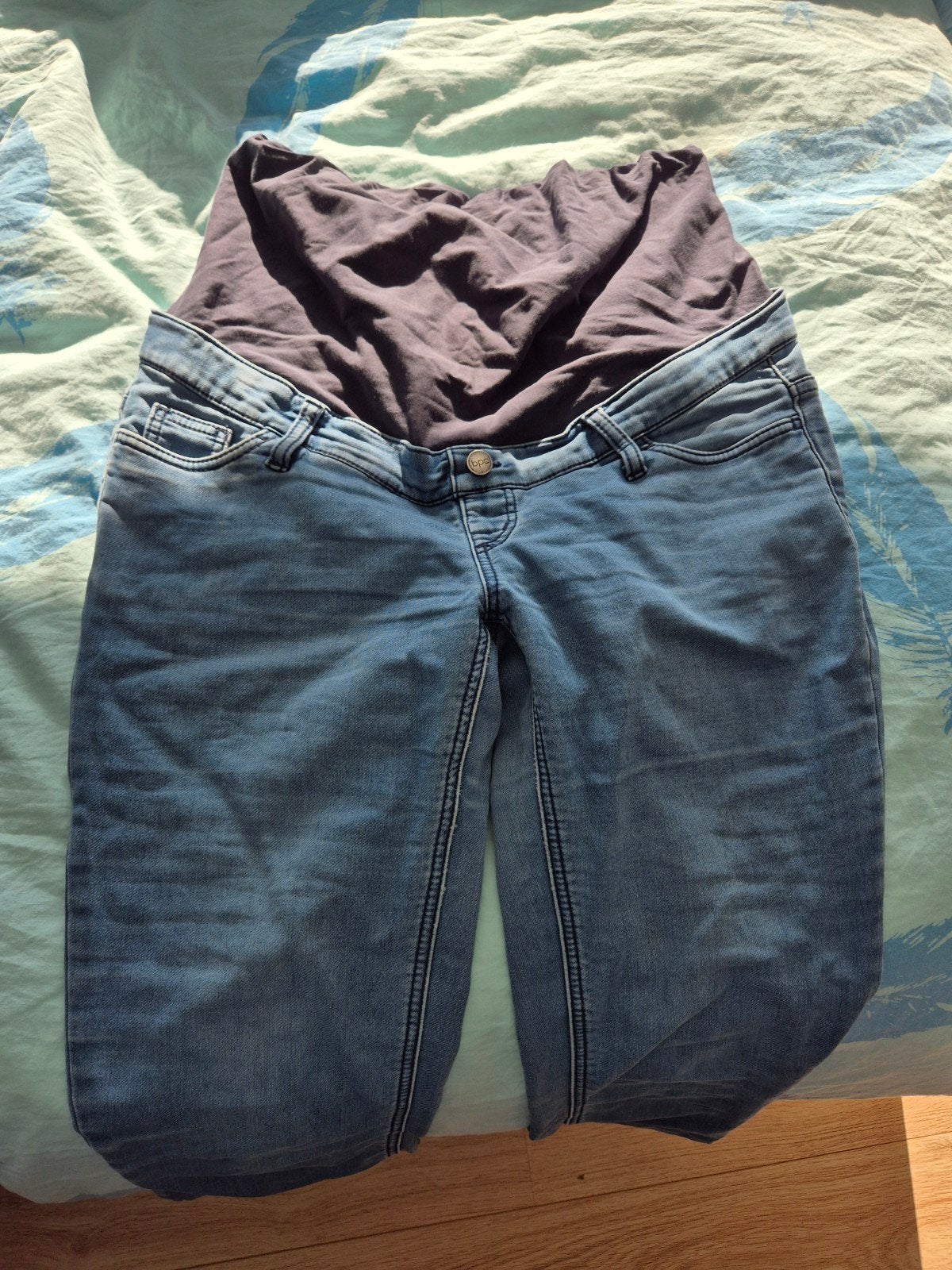 Mama bpc zwangerschapsbroek spijkerbroek maat 38, Kleding | Dames, Maat 38/40 (M), Blauw, Ophalen of Verzenden, Mama bpc