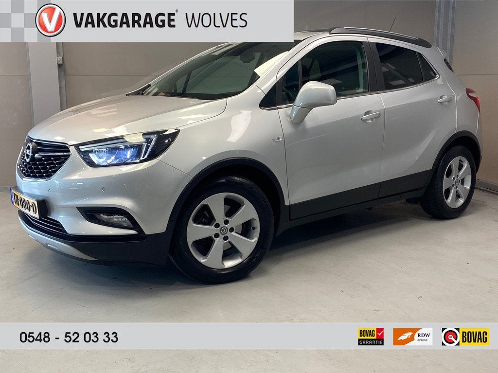 Opel Mokka X 1.4 Turbo Innovation | LEER | CAMERA | FULL LED, Gebruikt, Handgeschakeld, 1364 cc, SUV of Terreinwagen