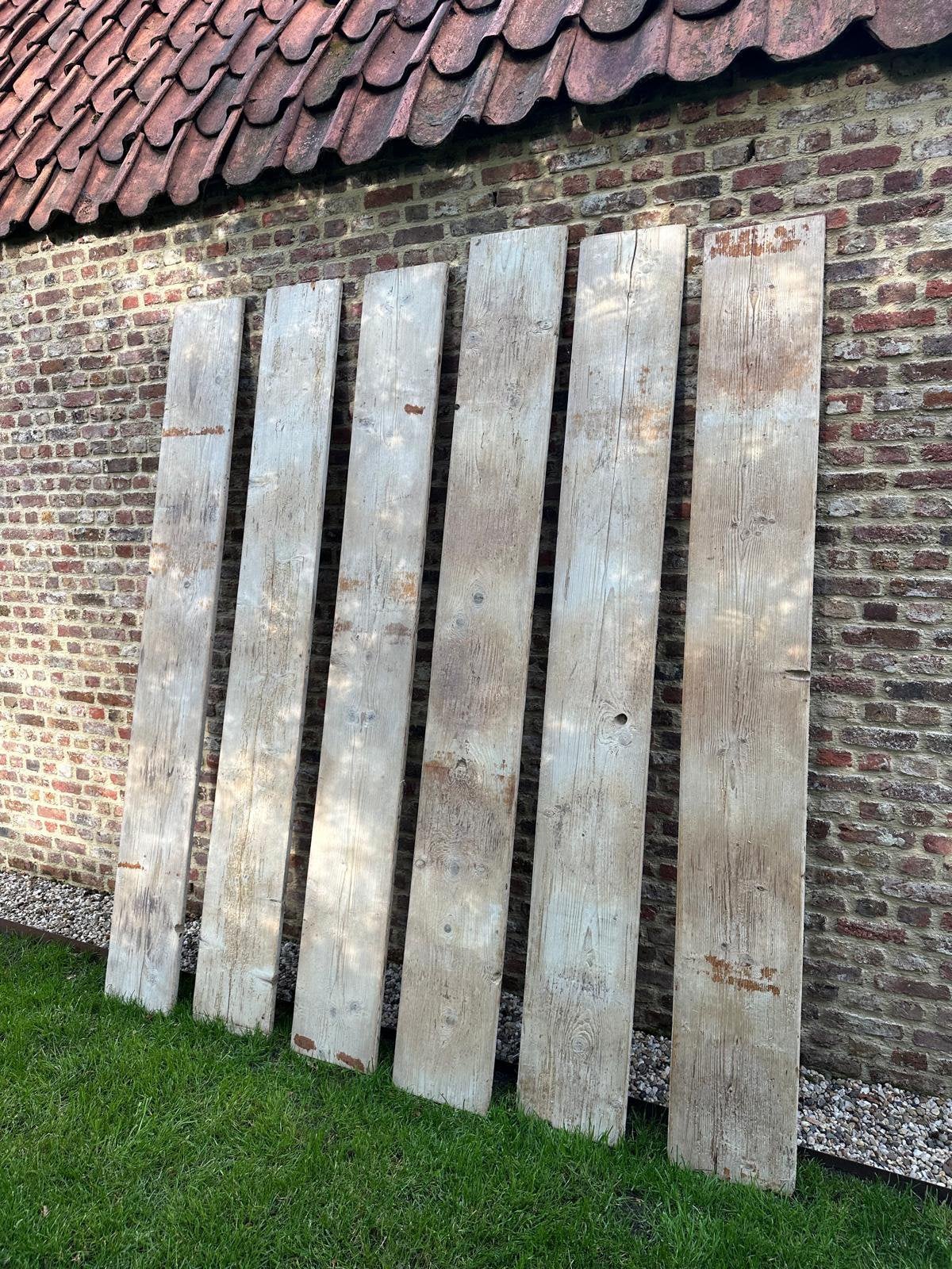 Oude grenen planken, Ophalen, Gebruikt, Minder dan 25 mm, Grenen