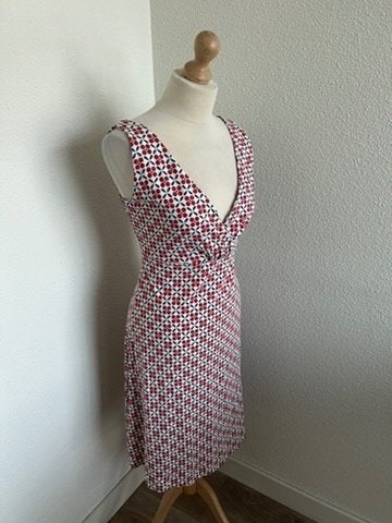 King Louie maat L zomer Ginger dress 1710, Blauw, Maat 42/44 (L), Ophalen of Verzenden, Zo goed als nieuw