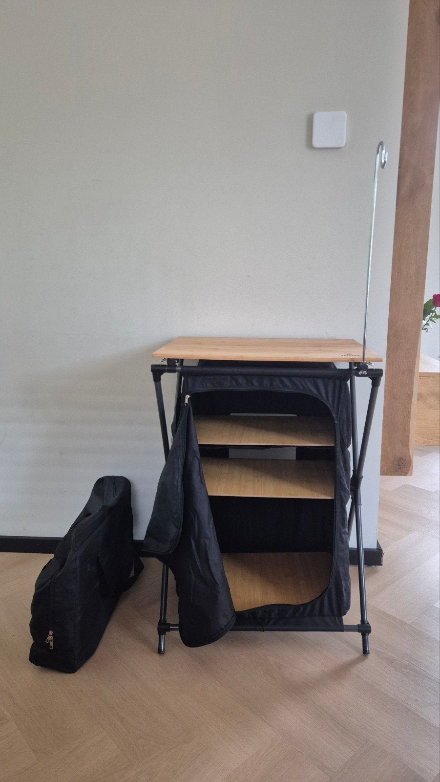 Campingkast 2x Froyak met bamboe blad, Ophalen, Nieuw