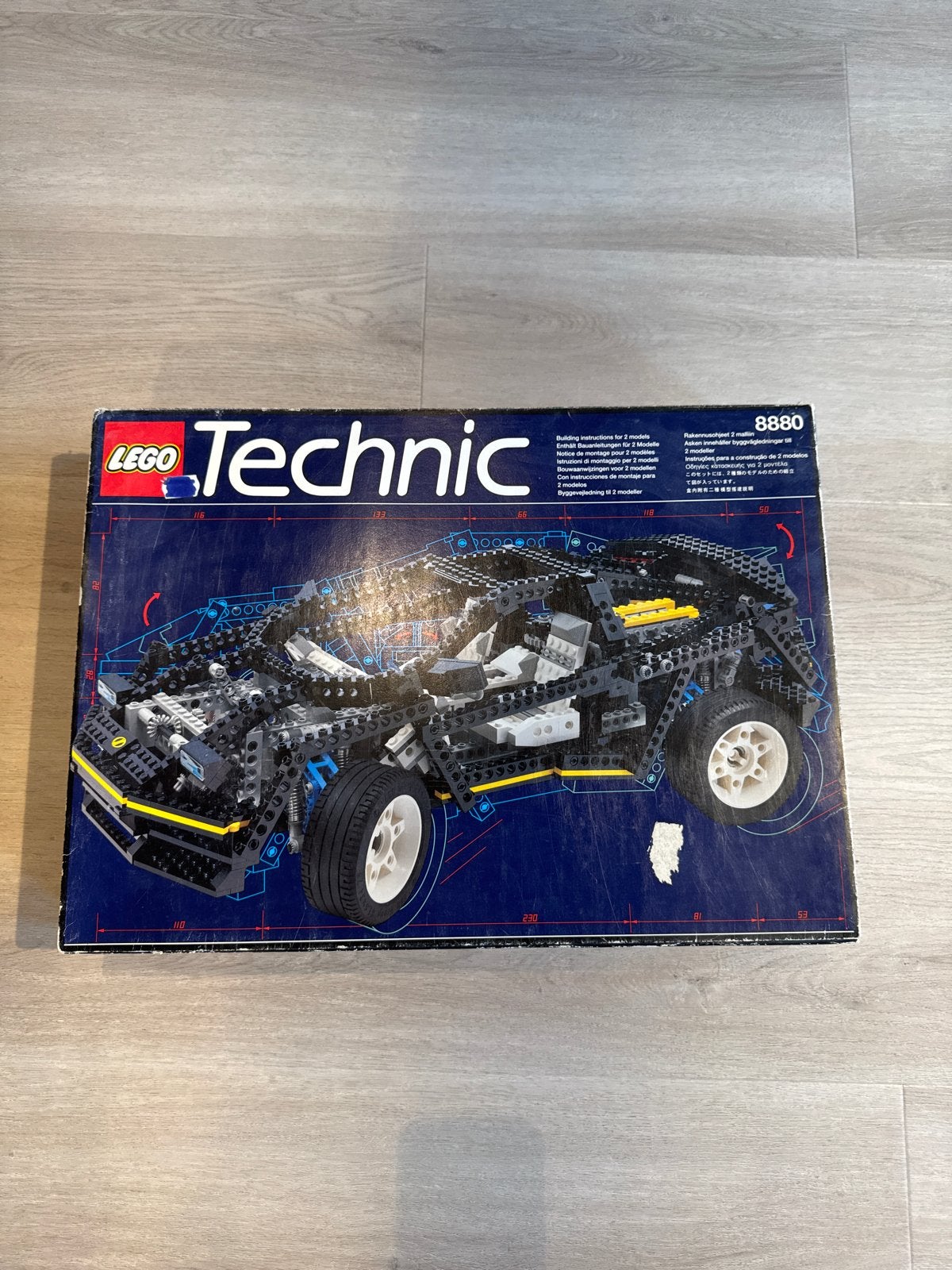 Lego Technic 8880 Super Car - Klassieke Set, Ophalen of Verzenden, Zo goed als nieuw, Overige merken