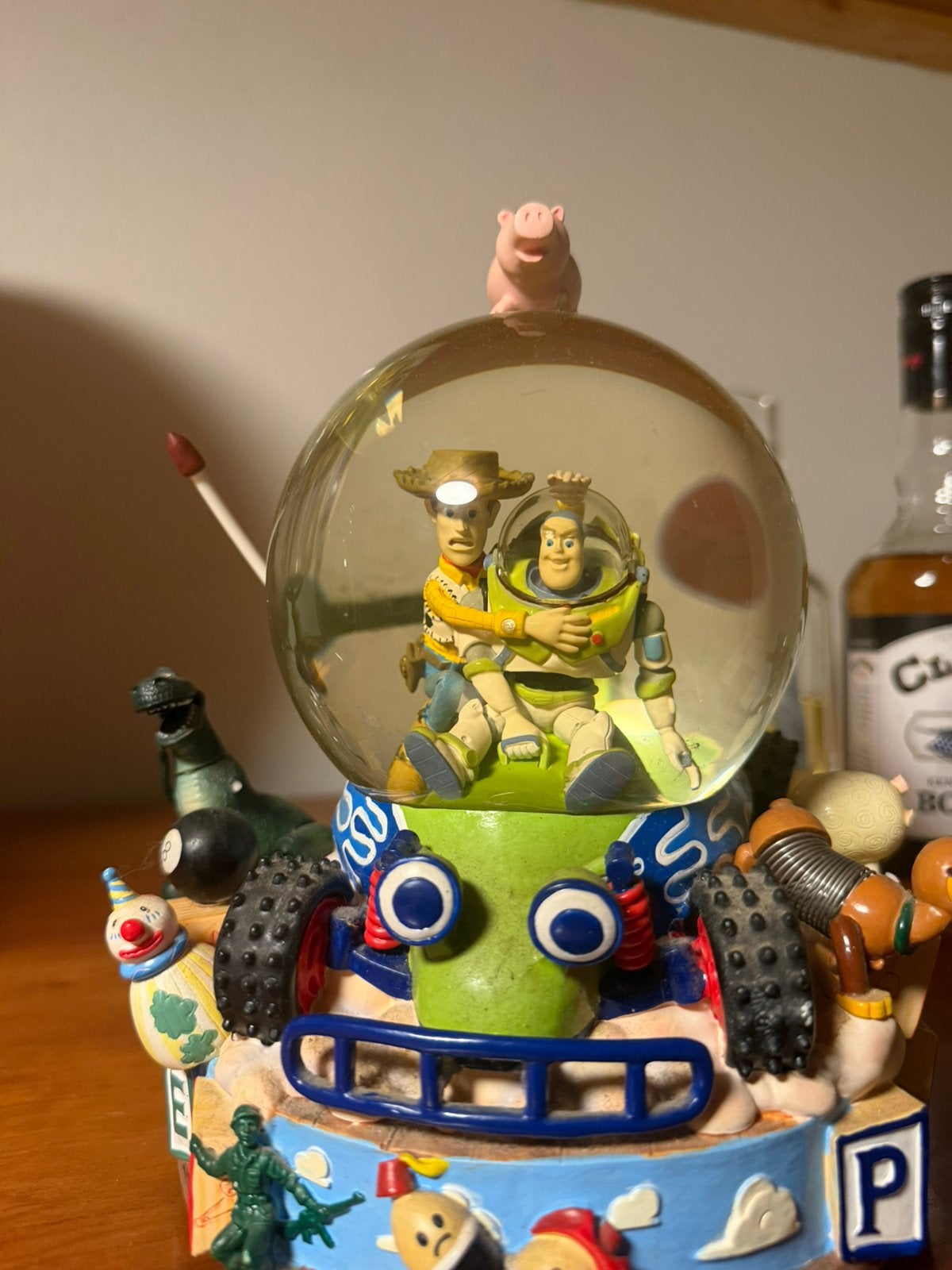 Toy story snowglobe, Ophalen, Overige figuren, Zo goed als nieuw, Beeldje of Figuurtje