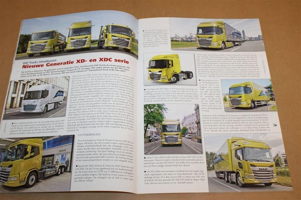 Trans Mobiel 208 — DAF XD en Saurer Trucks, Ophalen of Verzenden, Zo goed als nieuw, Tractor en Landbouw