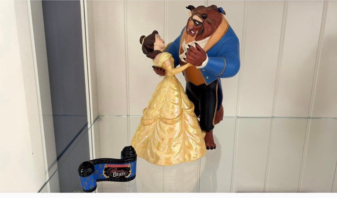 WDCC Beauty and the Beast, Ophalen of Verzenden, Assepoester of Belle, Zo goed als nieuw, Beeldje of Figuurtje